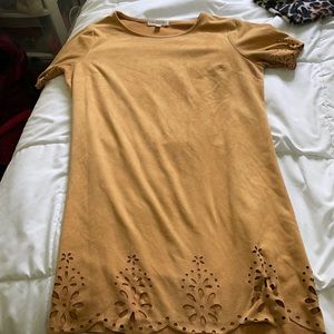 Mustard colored dress